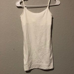 Plain white tank top/camisole